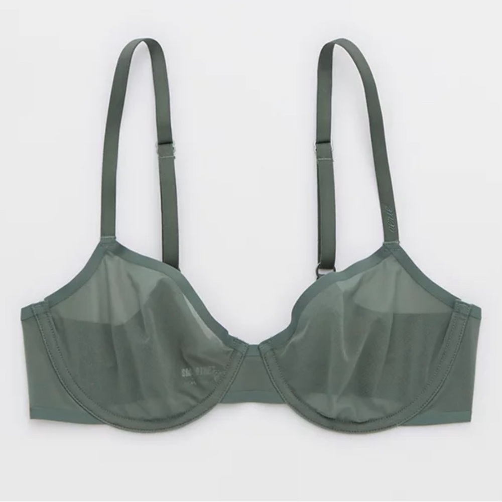 Aerie SMOOTHEZ Mesh Unlined Bra